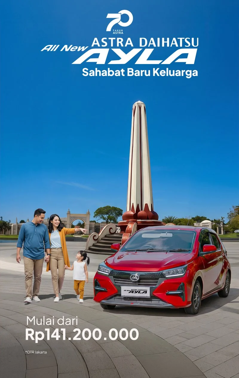 Foto Resmi Daihatsu Ayla 2026