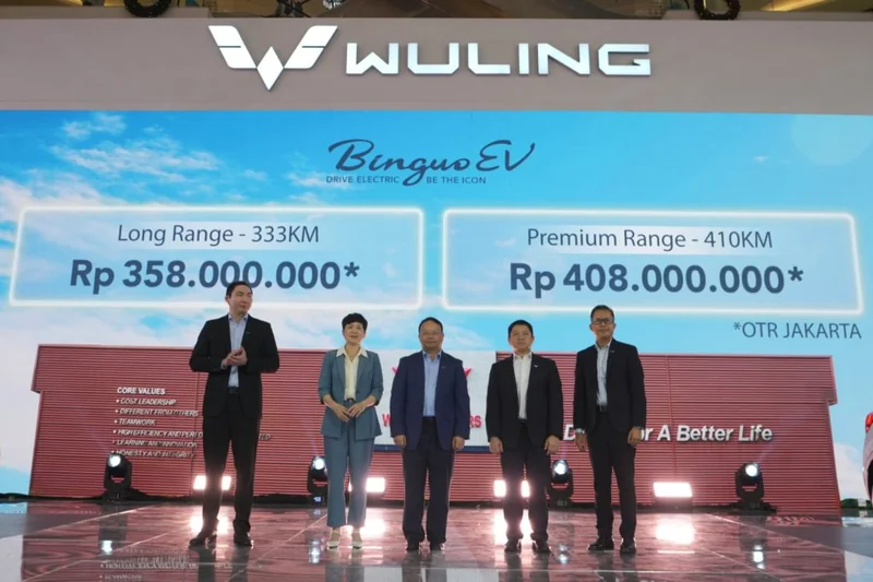 Foto Resmi Wuling BinguoEV 2026